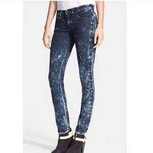 Rag & Bone Dark Acid Wash Skinny Jeans Womens Size 29